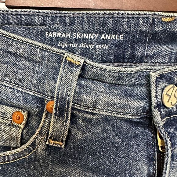 AG Adriano Goldschmied Farrah High-Rise Skinny Ankle Jean Size 26 - Picture 10 of 11